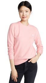 Acne Studios Nalon Face Sweater at Shopbop